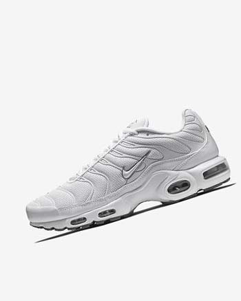 Zapatillas Nike Air Max Plus Hombre Blancas Negras Gris Blancas | CO2348