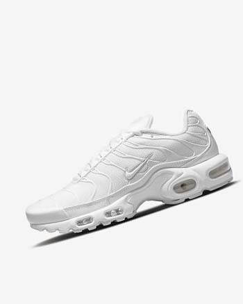 Zapatillas Nike Air Max Plus Mujer Blancas Plateadas Blancas | CO5501
