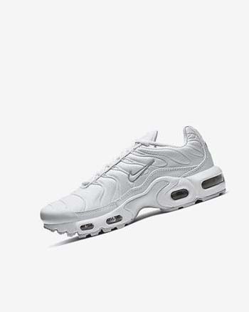 Zapatillas Nike Air Max Plus Niña Blancas Metal Plateadas Blancas | CO4778