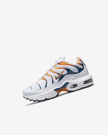 Zapatillas Nike Air Max Plus Niña Blancas Negras | CO5585