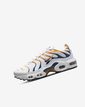 Zapatillas Nike Air Max Plus Niño Blancas Negras | CO2228