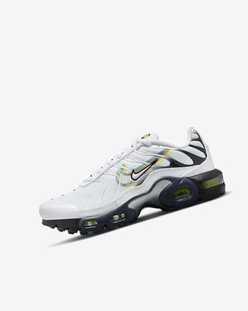 Zapatillas Nike Air Max Plus Niño Blancas Gris Azules | CO4585