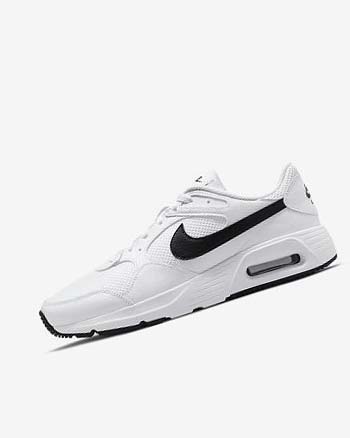 Zapatillas Nike Air Max SC Hombre Blancas Blancas Negras | CO3091