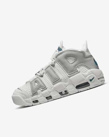Zapatillas Nike Air More Uptempo Mujer Blancas Gris Gris | CO4735