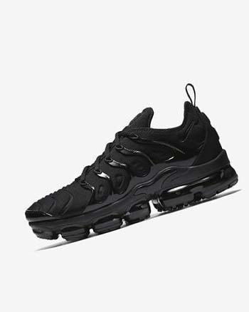 Zapatillas Nike Air VaporMax Plus Hombre Negras Negras Gris Oscuro | CO2779