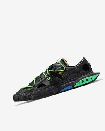 Zapatillas Nike Blazer Low '77 x Off-White™ Hombre Negras Verde Negras | CO4491