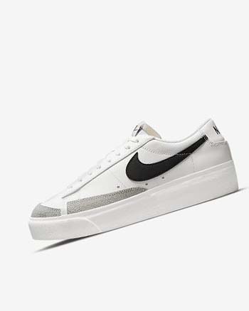 Zapatillas Nike Blazer Low Plataforma Mujer Blancas | CO5385