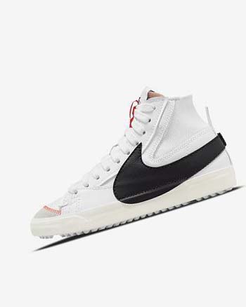 Zapatillas Nike Blazer Mid '77 Jumbo Hombre Blancas Blancas Negras | CO2968