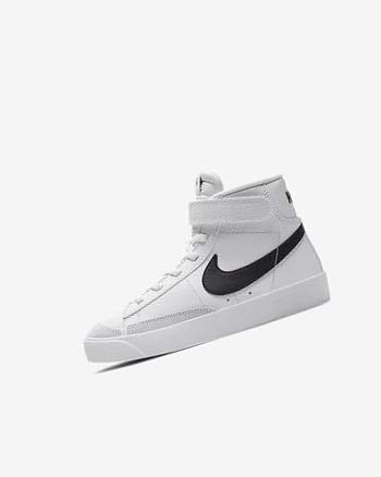 Zapatillas Nike Blazer Mid '77 Niño Blancas Naranjas Negras | CO4505