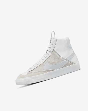 Zapatillas Nike Blazer Mid '77 SE Dance Niña Blancas Blancas Azules Gris | CO3130