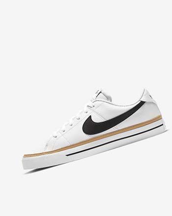 Zapatillas Nike Court Legacy Hombre Blancas Marrones Claro Negras | CO5023