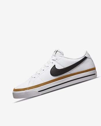 Zapatillas Nike Court Legacy Next Nature Mujer Blancas Naranjas Negras | CO4654