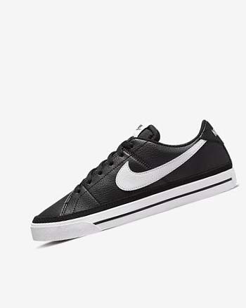 Zapatillas Nike Court Legacy Next Nature Mujer Negras Naranjas Blancas | CO5296