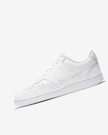 Zapatillas Nike Court Vision Low Mujer Blancas Blancas Blancas | CO2954