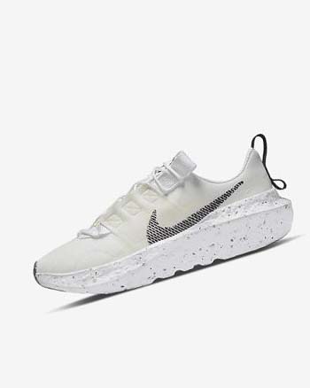 Zapatillas Nike Crater Impact Mujer Blancas Blancas Negras | CO2810