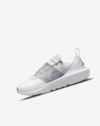 Zapatillas Nike Crater Impact Niña Blancas Gris Rosas Moradas | CO5503