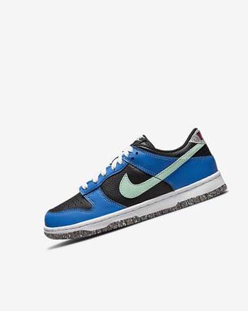 Zapatillas Nike Dunk Low SE Niña Negras Azules Claro Rosas Verde Menta | CO4761