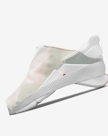 Zapatillas Nike Go FlyEase Mujer Blancas Naranjas Blancas | CO4852