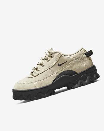 Zapatillas Nike Lahar Low Mujer Negras Metal Doradas Kaki | CO3062