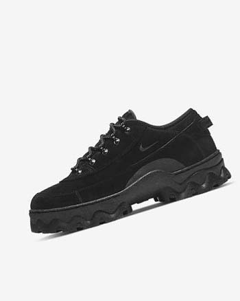 Zapatillas Nike Lahar Low Mujer Negras Naranjas Negras Gris Oscuro | CO5244