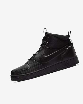 Zapatillas Nike Path Invierno Hombre Negras Metal Azules Gris Negras | CO2912