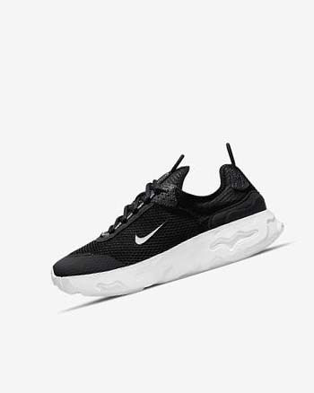 Zapatillas Nike React Live Niña Negras Gris Oscuro Blancas | CO1211