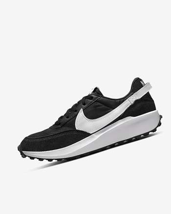 Zapatillas Nike Waffle Debut Mujer Negras Naranjas Blancas | CO5218