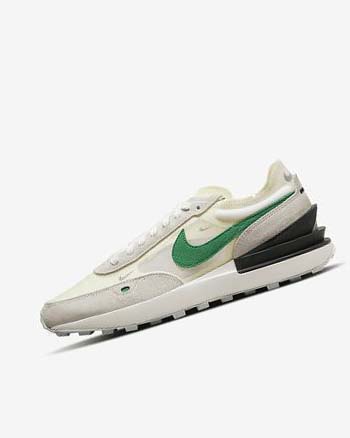 Zapatillas Nike Waffle One Hombre Beige Verde Negras | CO1184