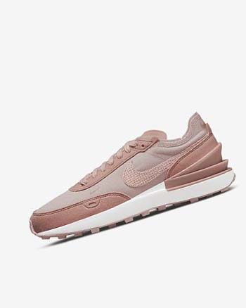 Zapatillas Nike Waffle One Mujer Rosas Rosas Blancas Rosas | CO2273