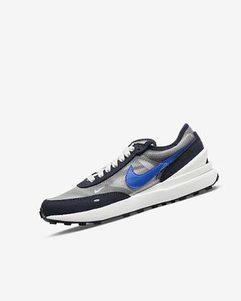 Zapatillas Nike Waffle One Niña Obsidian Oscuro Negras Azul Real | CO4785