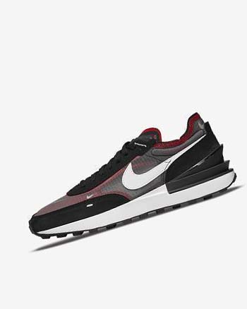 Zapatillas Nike Waffle One SE Hombre Negras Rojas Blancas | CO1101