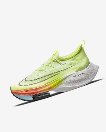Zapatillas Running Nike Air Zoom Alphafly NEXT% Flyknit Hombre Naranjas Turquesa Negras | CO1198