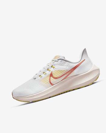 Zapatillas Running Nike Air Zoom Pegasus 39 Mujer Blancas Verde Menta | CO2882