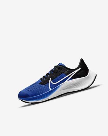Zapatillas Running Nike Air Zoom Pegasus 38 Niño Azul Real Negras Blancas | CO5384