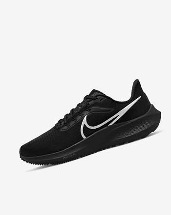 Zapatillas Running Nike Air Zoom Pegasus 39 Mujer Negras Negras Plateadas Negras | CO5482