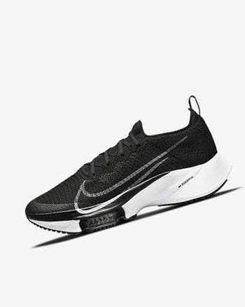 Zapatillas Running Nike Air Zoom Tempo NEXT% Hombre Negras Gris Oscuro Plateadas Blancas | CO2325