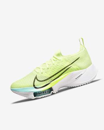 Zapatillas Running Nike Air Zoom Tempo NEXT% Mujer Verde Negras | CO2867