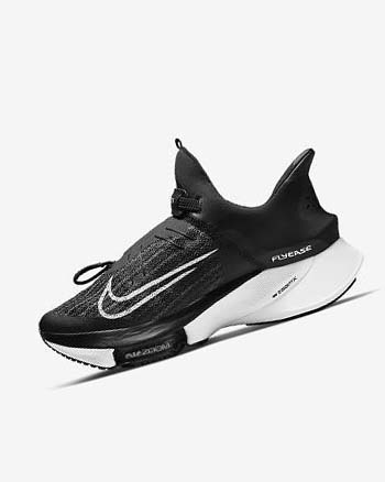 Zapatillas Running Nike Air Zoom Tempo NEXT% FlyEase Hombre Negras Blancas Negras Blancas | CO4633