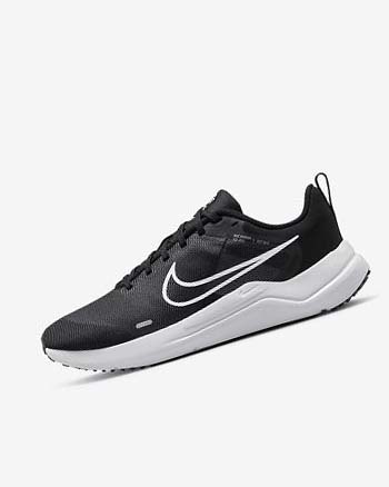 Zapatillas Running Nike Downshifter 12 Mujer Negras Gris Plateadas Blancas | CO2597