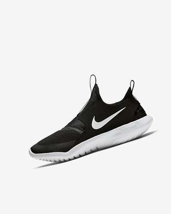 Zapatillas Running Nike Flex Runner Niña Negras Blancas | CO4712