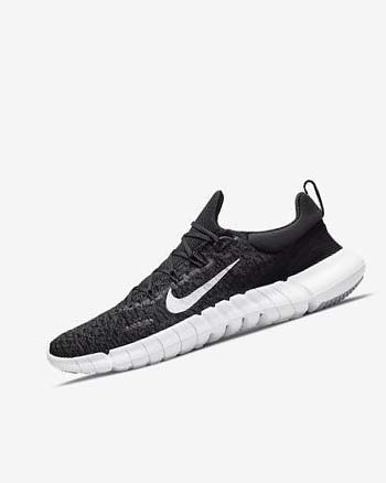 Zapatillas Running Nike Free Run 5.0 Hombre Negras | CO2749