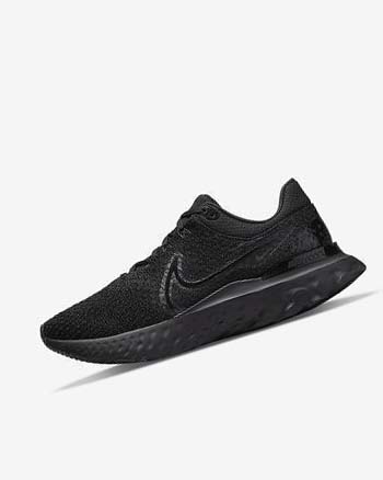 Zapatillas Running Nike React Infinity Run Flyknit 3 Hombre Negras Negras Negras | CO2820