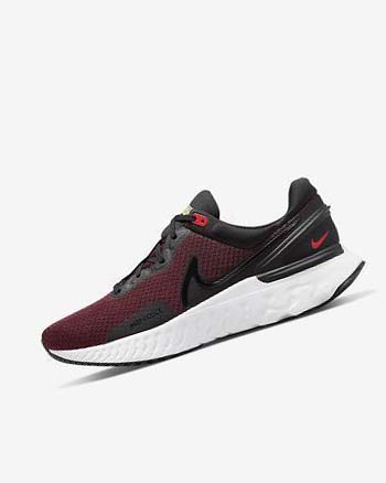 Zapatillas Running Nike React Miler 3 Hombre Negras Rojas Blancas | CO4540