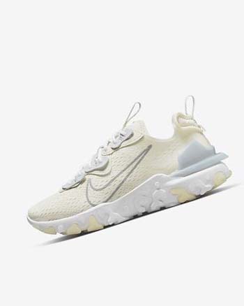 Zapatillas Running Nike React Vision JDS Mujer Plateadas Blancas Metal Plateadas | CO2985