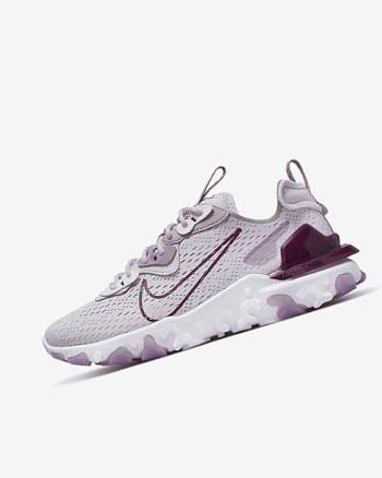 Zapatillas Running Nike React Vision Mujer Moradas | CO5476
