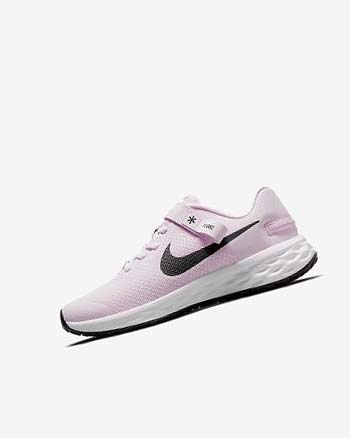 Zapatillas Running Nike Revolution 6 FlyEase Niña Rosas Negras | CO2762