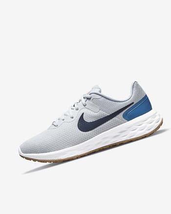 Zapatillas Running Nike Revolution 6 Next Nature Hombre Plateadas Azules Oscuro Azules Azules | CO3253