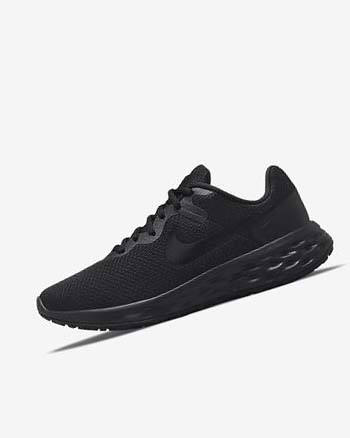 Zapatillas Running Nike Revolution 6 Next Nature Mujer Negras Gris Oscuro Negras | CO4772
