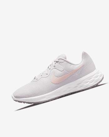 Zapatillas Running Nike Revolution 6 Next Nature Mujer Moradas Claro Blancas | CO4858