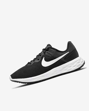 Zapatillas Running Nike Revolution 6 Next Nature Mujer Negras Gris Oscuro Gris Blancas | CO5394